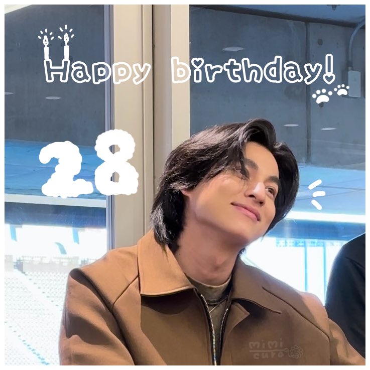 cura_mimi's tweet photo. お誕生日おめでとうございます🎂
幸せで楽しい一年になりますように！
@gulfkanawut https://t.co/kNdznU4eVt