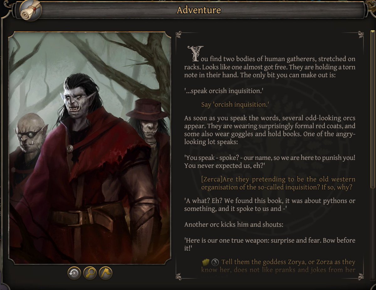 To je taková nádhera, když se Monty Python dostanou až do počítačové hry (Thea 2)🥰