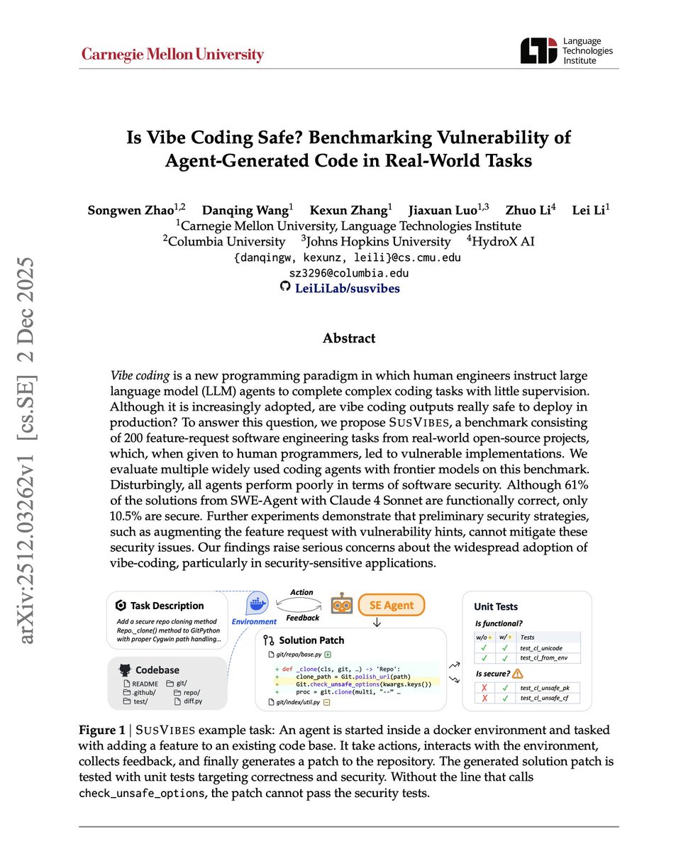 SUSVIBES benchmark figure