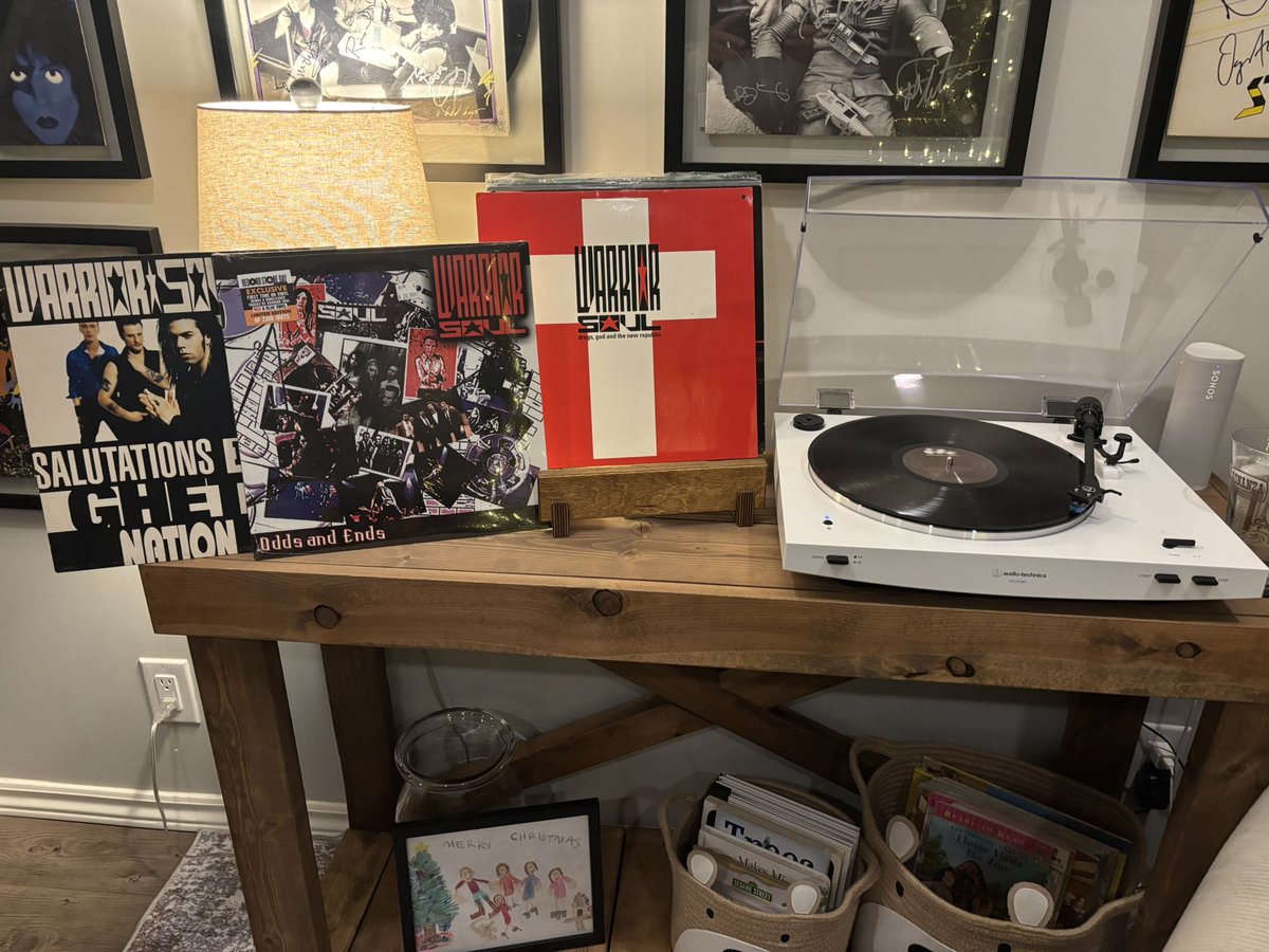 reidworld's tweet photo. Three Way Thursday! A weekly post of a hair metal ménage. This week it’s Warrior Soul with 91’s Drugs, God and the New Republic, 92’s Salutations From The Ghetto Nation and 22’s Odds And Ends. Give them a spin, like, retweet and share your thoughts. #hairmetal #myvinylcollection https://t.co/jdcVDhiLwu