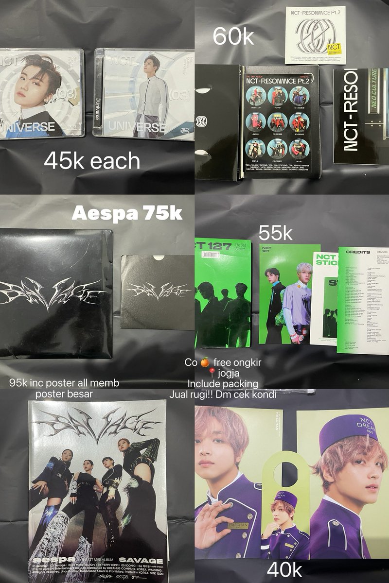 maikhairo's tweet image. WTS || Want To Sell 

✅️ Inc Packing
✅️ Bisa nego DM
✅️ Co by shoppe
✅️ split pay/fullpay
✅️ Condi or details by DM
📍Jogja

DM for moreee