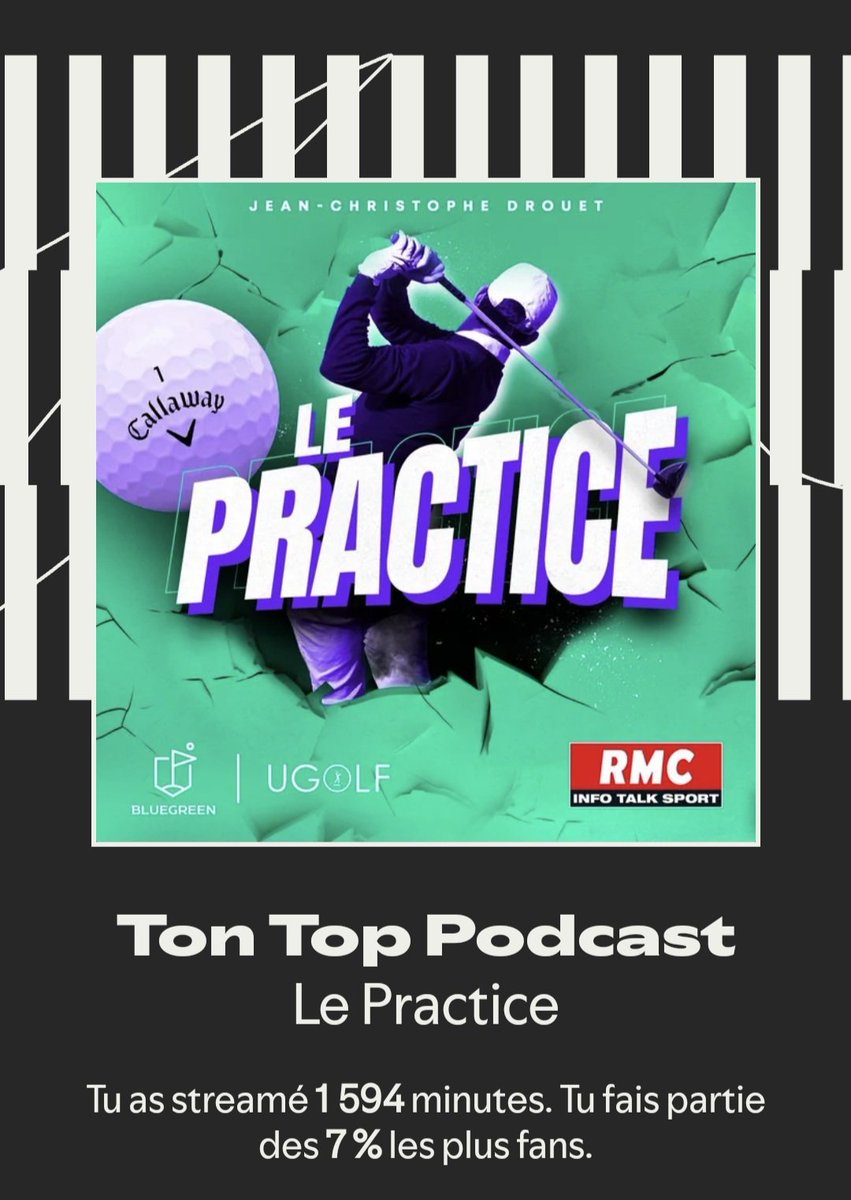 Ah ben ça alors,  quelle surprise ! 😜 faut bien avouer que c'est une belle réussite et un vrai plaisir d'écoute ! Un régal ⛳️👍