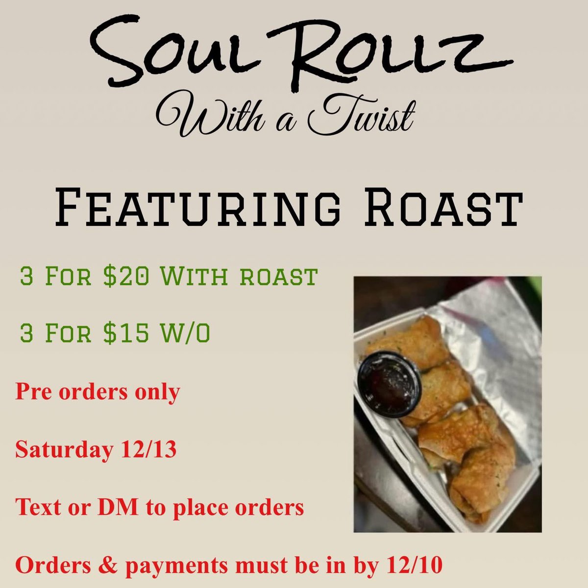 CrystalsCreati2's tweet image. Make sure you tap in to get your order‼️

#CCs #MadeWitLove #SoulRollz