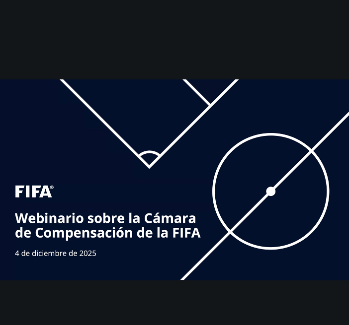 Iniciamos el 4º webinario de la Cámara de Compensación de <a href="/FIFAcom/">FIFA</a> <a href="/fifacom_es/">FIFA (Español)</a> para seguir abordando los cambios en la distribución de los derechos de formación y mecanismo de solidaridad a través de la Clearing House.
