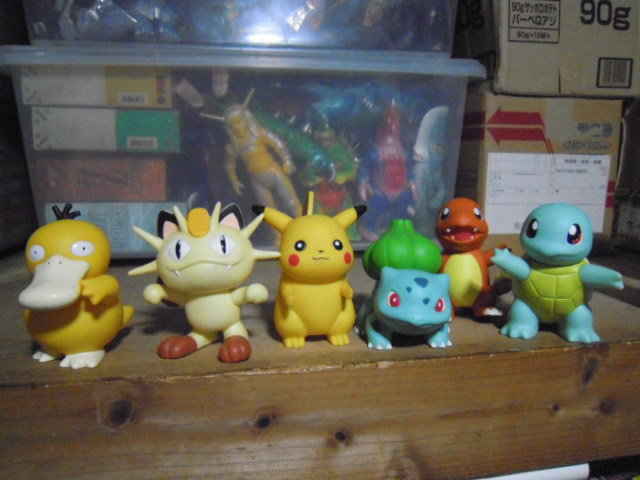 ポケモン デラックスフィギュア コレクション」（トミー）から出ていた