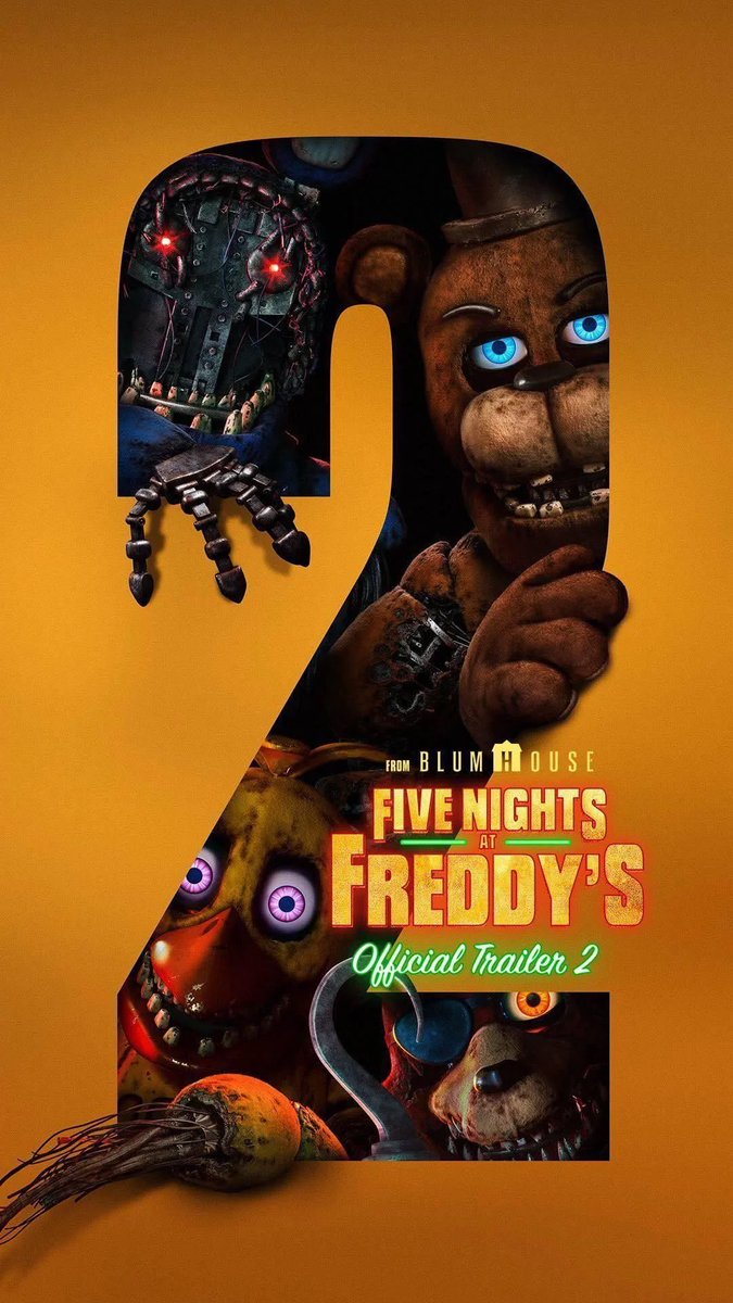 magicmouse44's tweet photo. “Four more days till the party” 
#fivenightsatfreddys 
#fivenightsatfreddy2movie  @FNAFMovie https://t.co/9NWAon2UQK