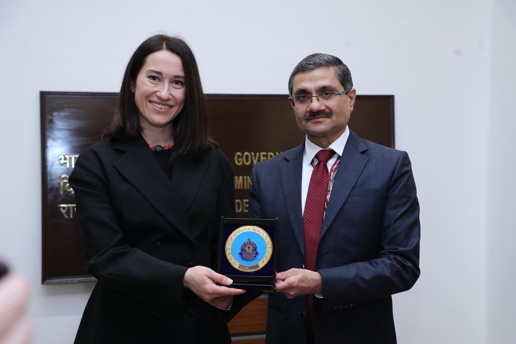 Mr. Vivek Chaturvedi, Special Secretary, GoI &amp; Chairman, <a href="/cbic_india/">CBIC</a> and Ms. Tatiana Merkushova, Deputy Head of Federal Customs Service (FCS) of Russian Federation signed a Protocol for cooperation in exchange of Pre-arrival information in respect of goods and vehicles moved