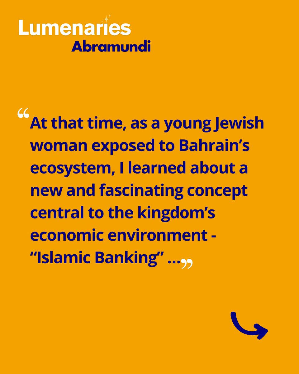 Abramundi_org's tweet photo. We’re excited to welcome @LiorDabush2 to #Lumenaries! ✨In her first contribution, Lior shares her experience with #FinanceBanking, bringing deep regional insight and a passion for the #AbrahamAccords.

Read her full article on Substack 👉https://t.co/tL8BxWOrXp https://t.co/o9eBwvAHVW
