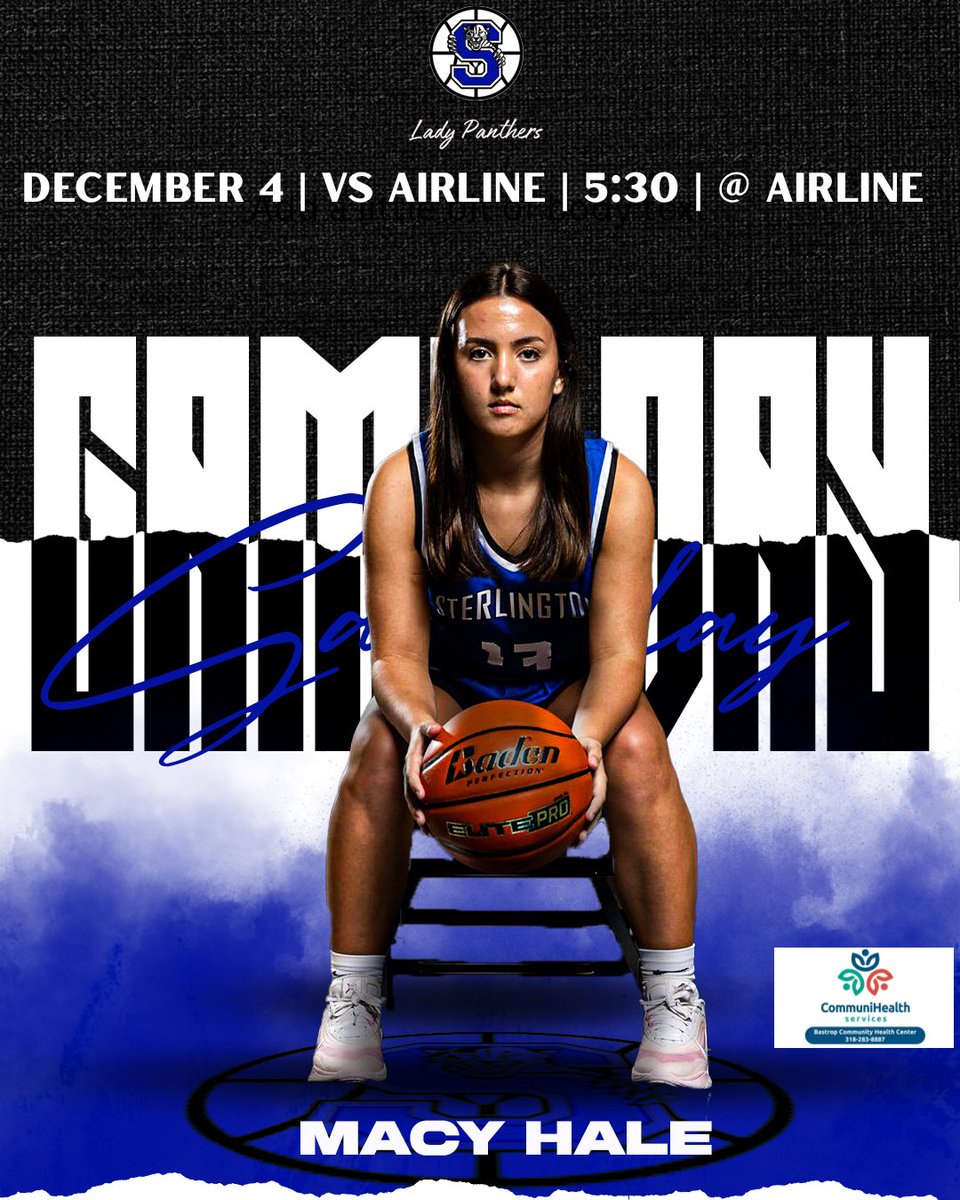 GAMEDAY sponsored by: CommuniHealth Services of Bastrop
🆚 Airline 
📍Airline High School
⏰ 5:30
📺 NFHS Network nfhsnetwork.com/events/airline…