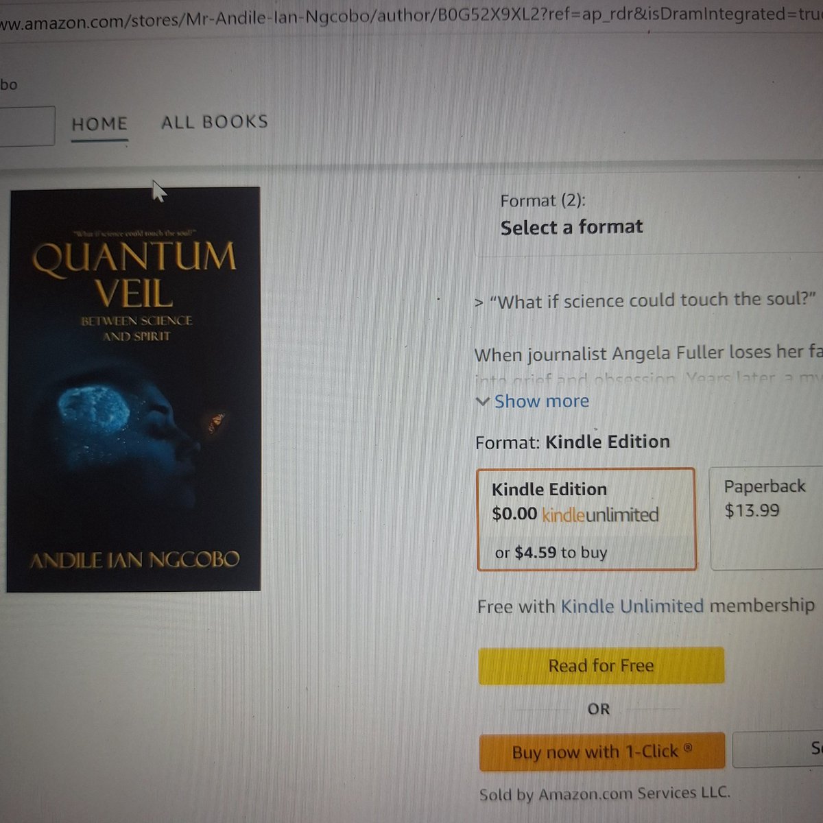 Don_Mapholoba's tweet photo. If you are registered for #Amazon #Kindle Unlimited. The book is currently available to read online. Please dont forget to leave your positive reviews.🙏🏽☺️ #booklover #booktube #BookRecommendations https://t.co/omTsqDsdm9