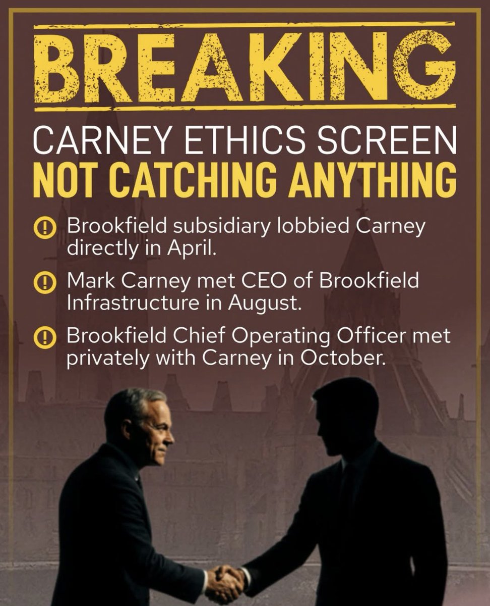 KerryDiotte's tweet image. The more we learn about Mark Carney and Brookfield the stinkier things look. When will the legacy media wake up and start digging into this story? #cdnpoli #canpoli #cpc @globeandmail @nationalpost
