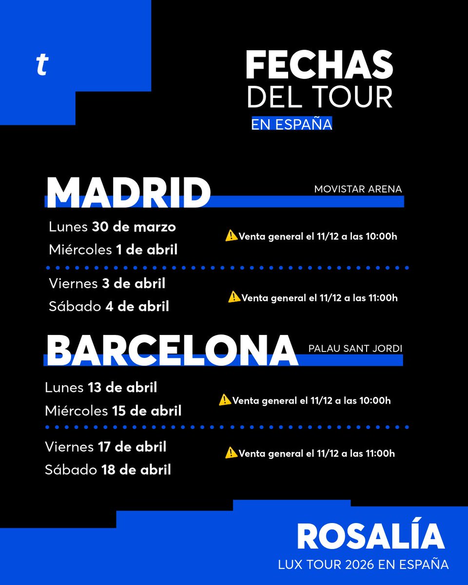 Ticketmaster España tweet media