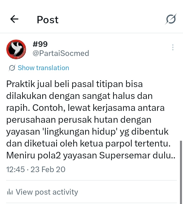 PartaiSocmed's tweet image. Ini suara kami. Mana suaramu?