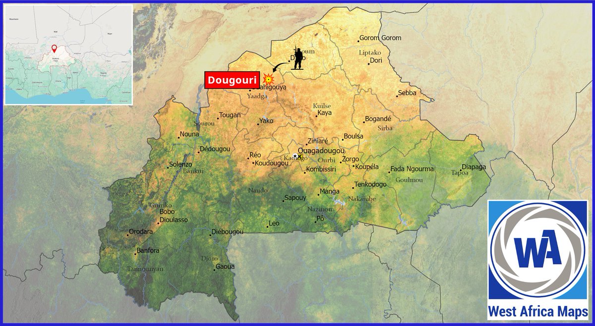 Burkina Faso - The JNIM carried out two offensive actions against VDP positions within two days.

🔵 On December 4, in the Northern region, the JNIM took control of a VDP post in Dougouri, a locality located in the Yatenga province, according to local sources.

The day before,