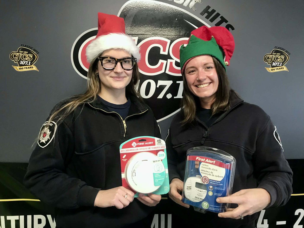 Jamie: Always enjoy chatting with Jess Jorritsma and Shay Herrett from The Perth East &amp; West Perth Fire Department It's the 12 Days Of Holiday Fire Safety that starts Dec 8. Jess and Shay have all the details and talk  home safety during the holidays: drive.google.com/file/d/1M0xRQZ…
