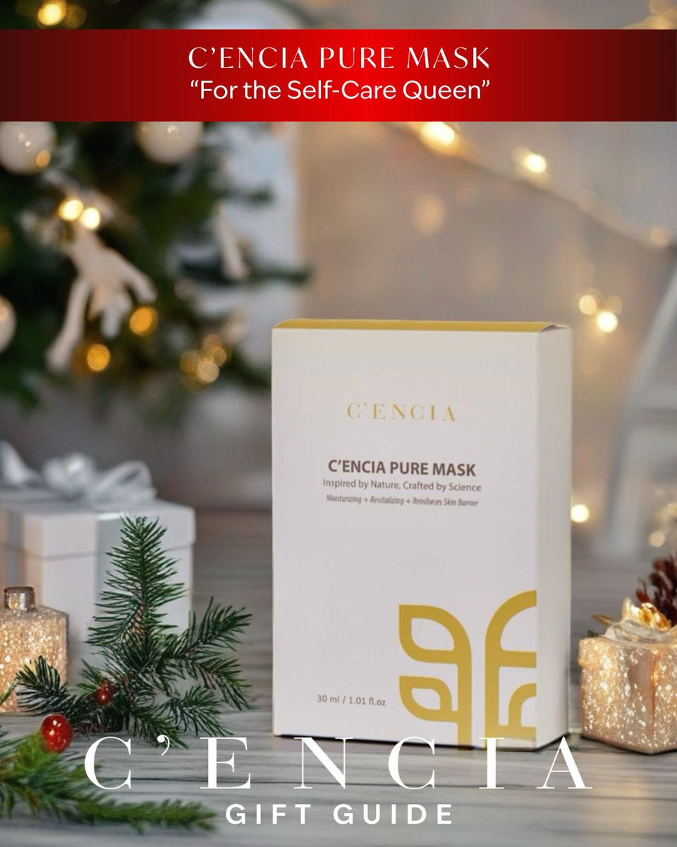 livepureglobal's tweet image. If you’re shopping for the beauty lovers in your life, consider this your cheat sheet! C’encia has five gorgeous, clean, botanical skincare essentials — and each one is PERFECT for someone on your list!

#LivePURE #Cencia #kbeauty #koreanskincare #giftguide #skincaregifts #Pure