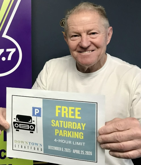 Jamie: Good to check in with <a href="/cityofstratford/">cityofstratford</a>  Mayor Martin Ritsma Lots to talk about including the Santa Parade  Of Lights set for this SUN DEC 7 in Stratford: drive.google.com/file/d/1aRg0Bh…