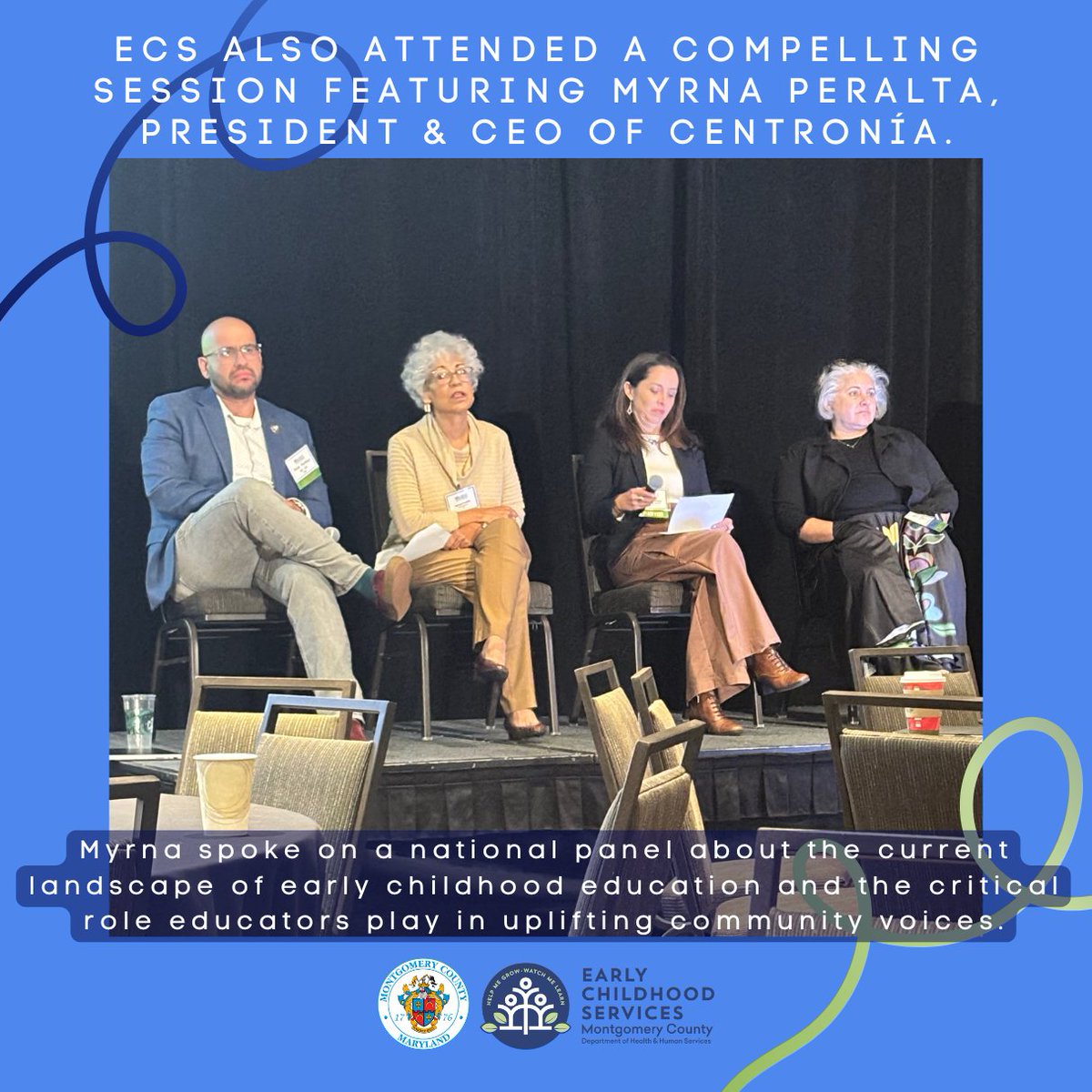 WHAT’S NEW? 
We’re excited to share a glimpse of how our ECS and Child Care Support Services leadership team is representing Montgomery County at #BUILD25

 #MoCoECS #DHHSCCSS #WhatsNewECS #MoCoSRC #20Degrees #CentroNía #ECELeaders #StrongerTogether #EarlyChildhoodEducation