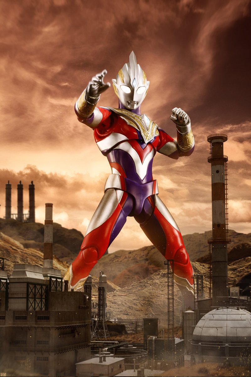Ronhideto's tweet photo. 「復活」
#オモ写
#ウルトラマントリガー
#t_shf https://t.co/UCA0bEcIzt