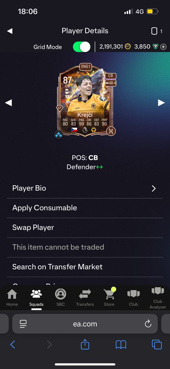 gamdm6's tweet image. Some card that #fc26 #eafc #wwfc