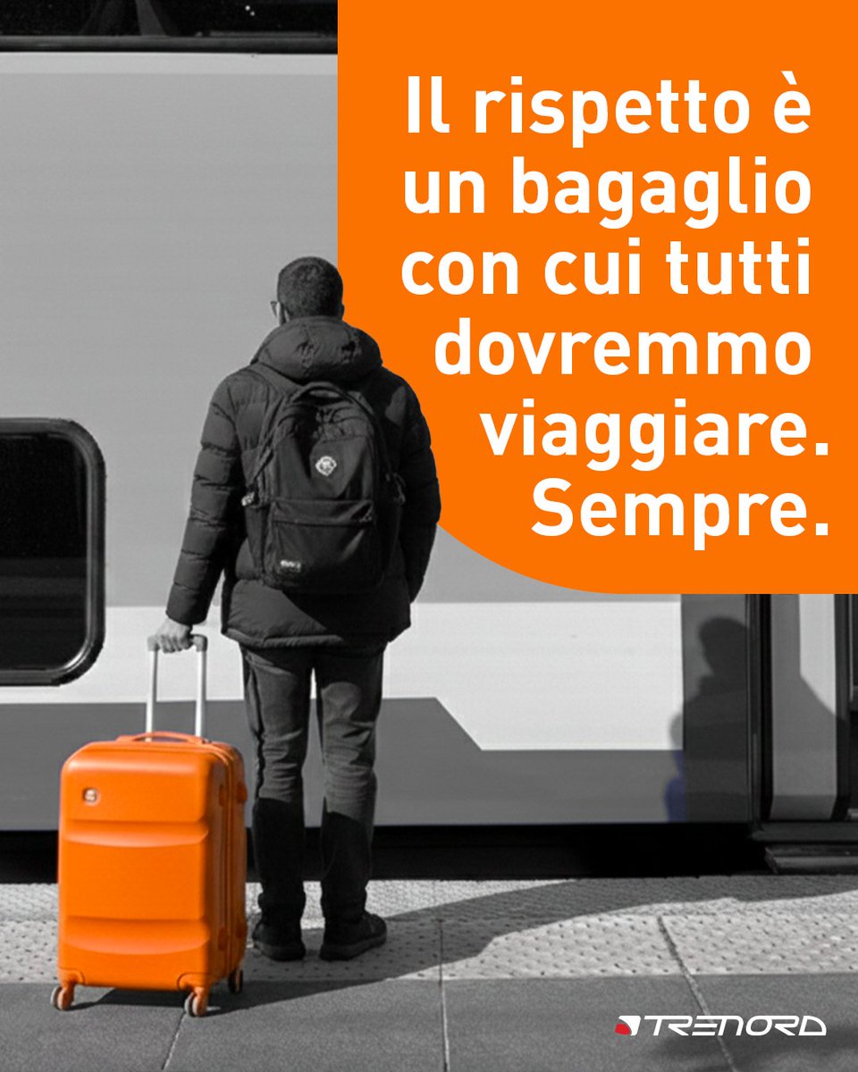 Dal 25 novembre al 10 dicembre aderiamo alle giornate dedicate alla sensibilizzazione contro ogni forma di violenza. Un impegno che richiede consapevolezza e attenzione ogni giorno.

#StopViolenza #DirittiUmani #Trenord