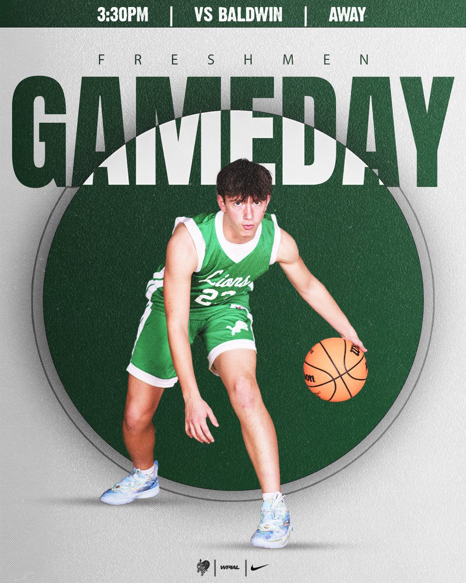 Our Freshmen travel to Baldwin today for a game at 3:30pm. Go Lions! #sflionpride