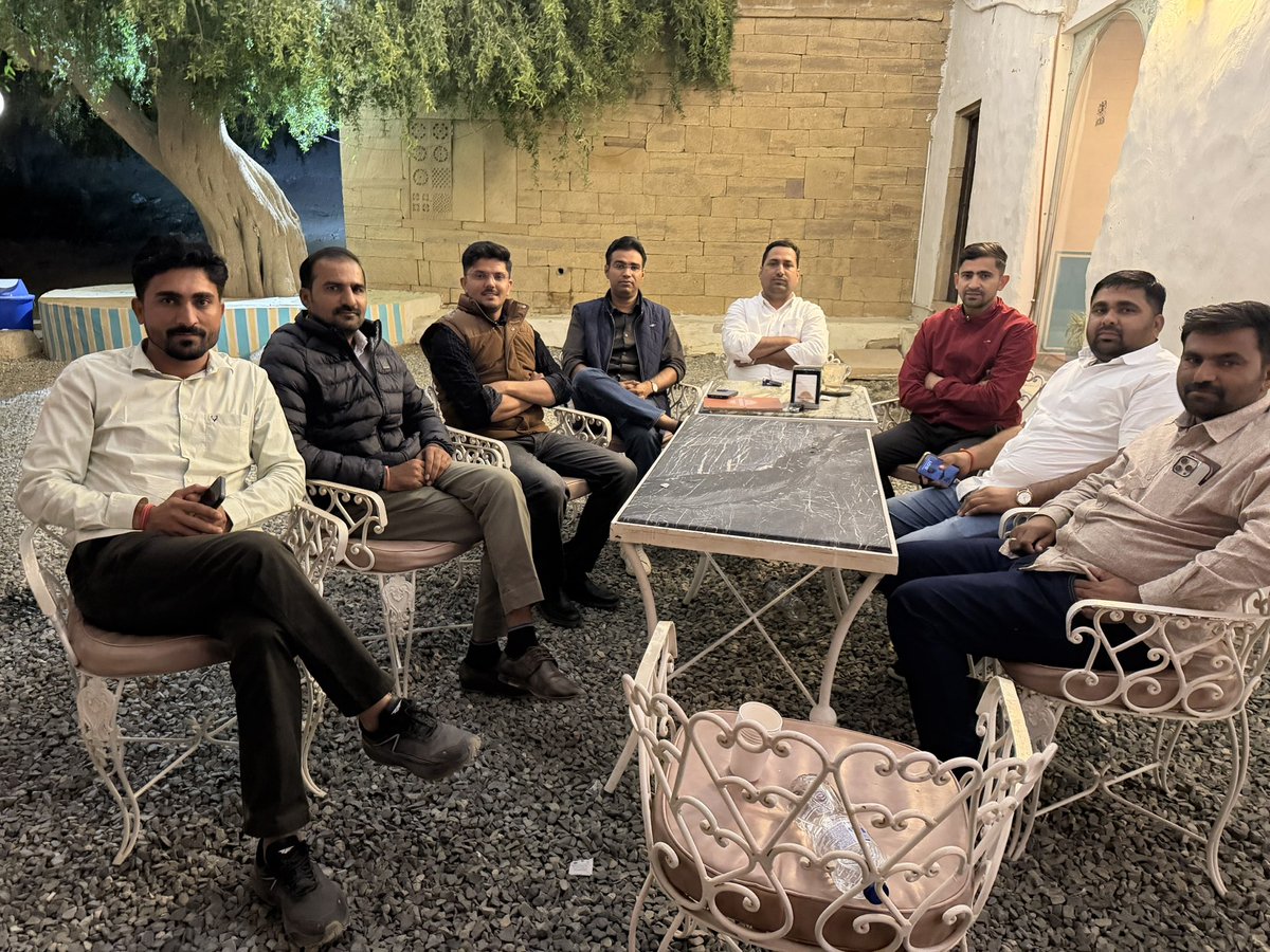 जैसलमेर की गत शाम।