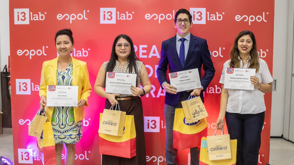 espol's tweet photo. Para cerrar la Semana de la Innovación (#i3Week), los i3Awards reconocieron la creatividad y la excelencia de nuestra comunidad politécnica.
Conoce más: https://t.co/TVM8HSTEId https://t.co/IewMXW5CGs