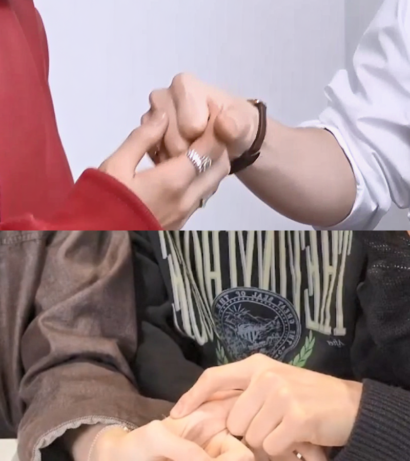 연하는 연상 검지 쥘때 엄지 하나 쓰는데
연상은 연하 검지 잡다고 손가락 다씀 시벌