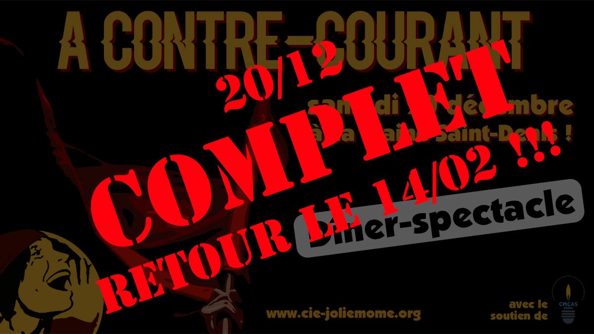CieJolieMome's tweet photo. LE DÎNER-SPECTACLE DU 20 DÉCEMBRE EST COMPLET !!!
Le prochain aura lieu le 14 février 2026, les réservations seront ouvertes à partir du 1er janvier.
https://t.co/29gmfUDoLX https://t.co/LMQ3BZsCjf