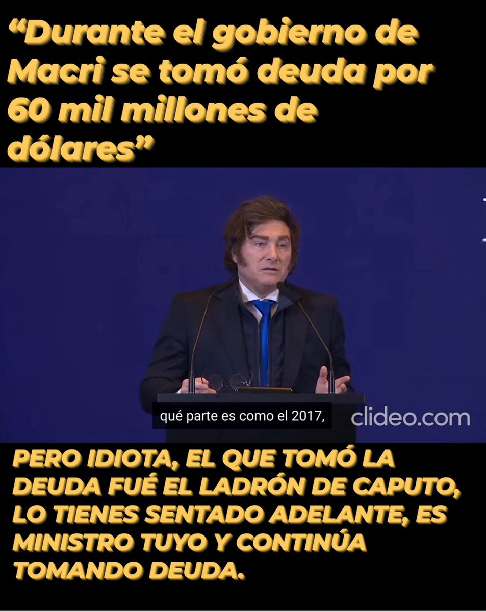 Es un idiota diplomado 😂😂😂😂😂