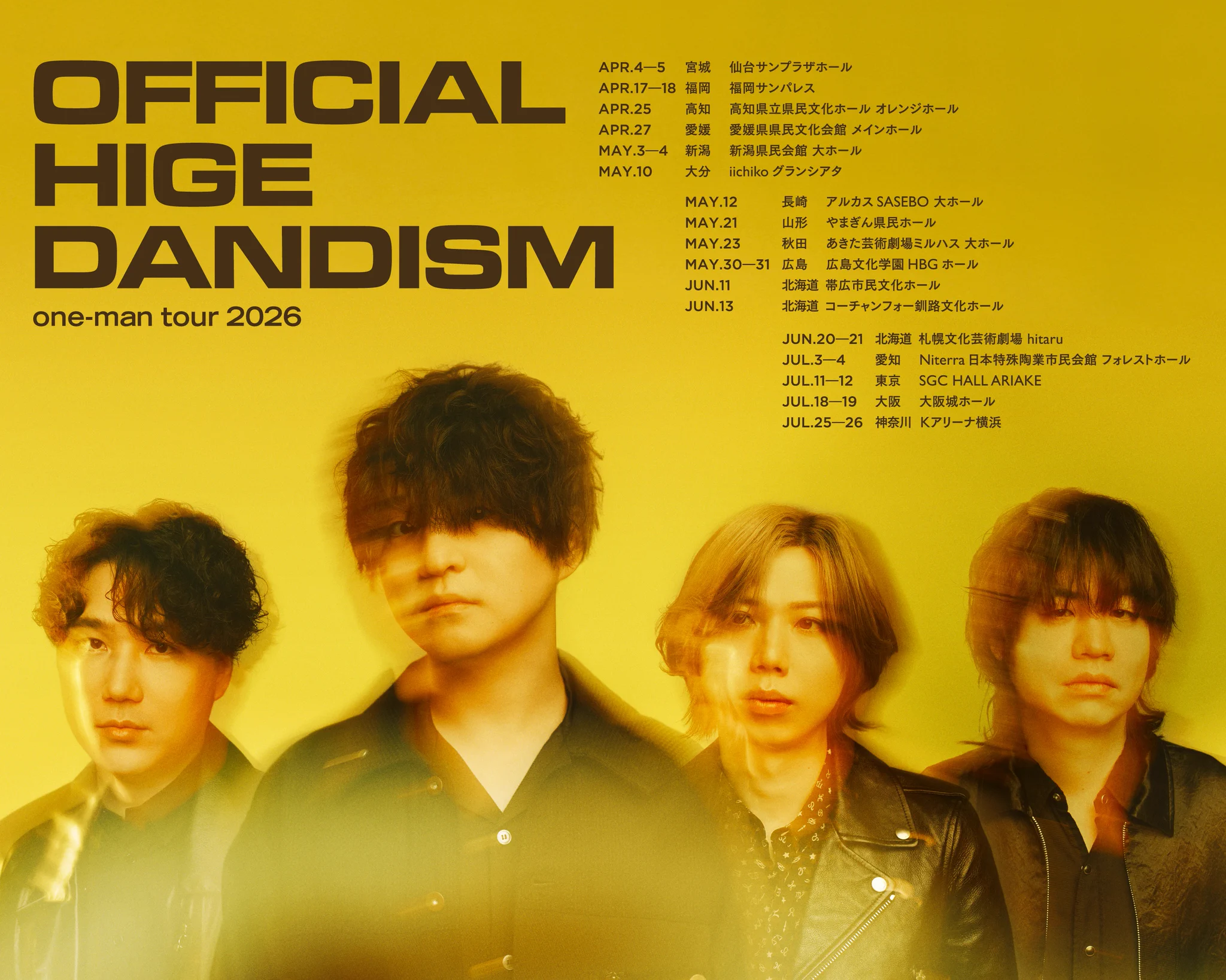 Official髭男dism on X: 
