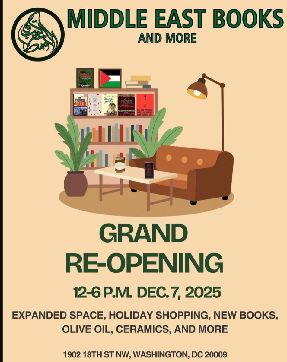 Middle East Books and More tweet media