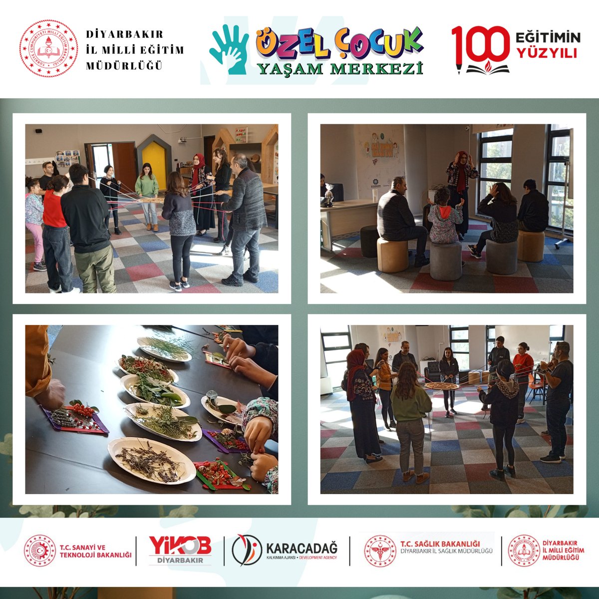 Özel Çocuk Yaşam Merkezi Projemizde Etkinlikler Sürüyor

Karacadağ Kalkınma Ajansı tarafından SOGEP kapsamında desteklenen ve İl Millî Eğitim Müdürlüğümüzce yürütülen Özel Çocuk Yaşam Merkezi Projesi, özel gereksinimli öğrencilerimizin gelişimini destekleyen etkinliklerle devam