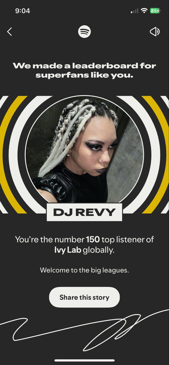 Yo i eat sleep breathe <a href="/IvyLab_/">Ivy Lab</a> #SpotifyWrapped