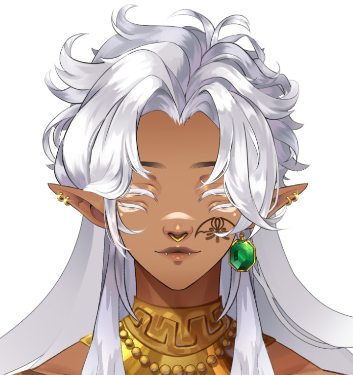 What 5 hours of Hair shading does to a Vtuber Son! Who can guess how many layers ONLY the hair is??