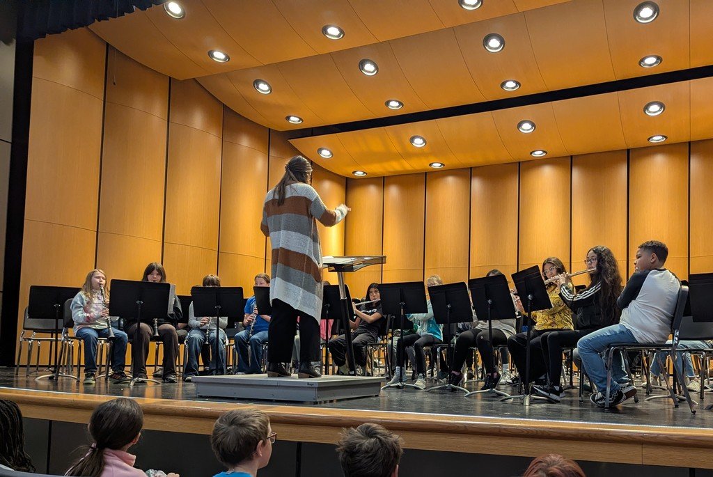 Fantastic first concert for our band students!  So lucky to have music being performed at WIS!  #WISing