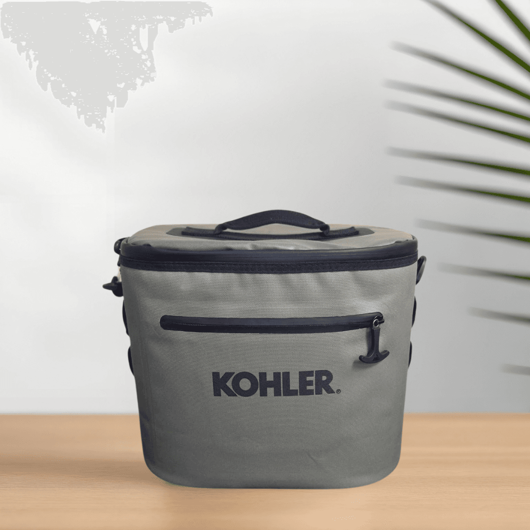 TorpedoMKTG's tweet photo. Kohler Canada’s ‘Stronger Than Ever’ promo reached 50 showrooms! Torpedo handled all prizes, signage, and branded merch — from Titan coolers to staff apparel. Need help with your next campaign or event? Contact us! ⭐️📩 #EventMarketing #BrandedMerch #PromoSuccess https://t.co/9NQIuj7dGy