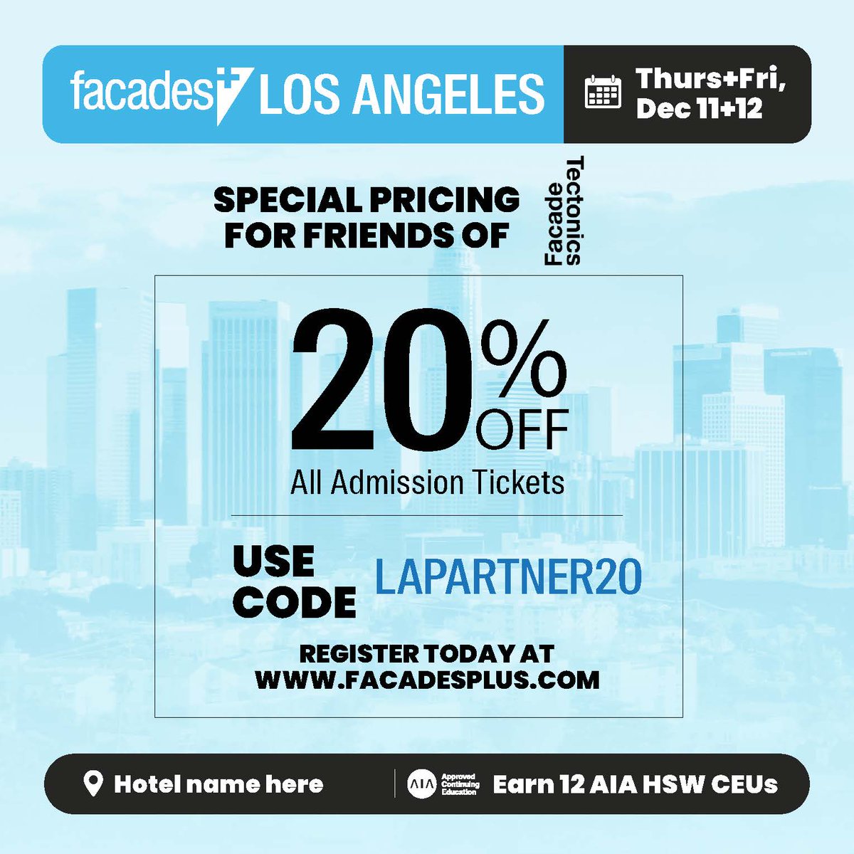 Facade Tectonics (FTI) tweet media