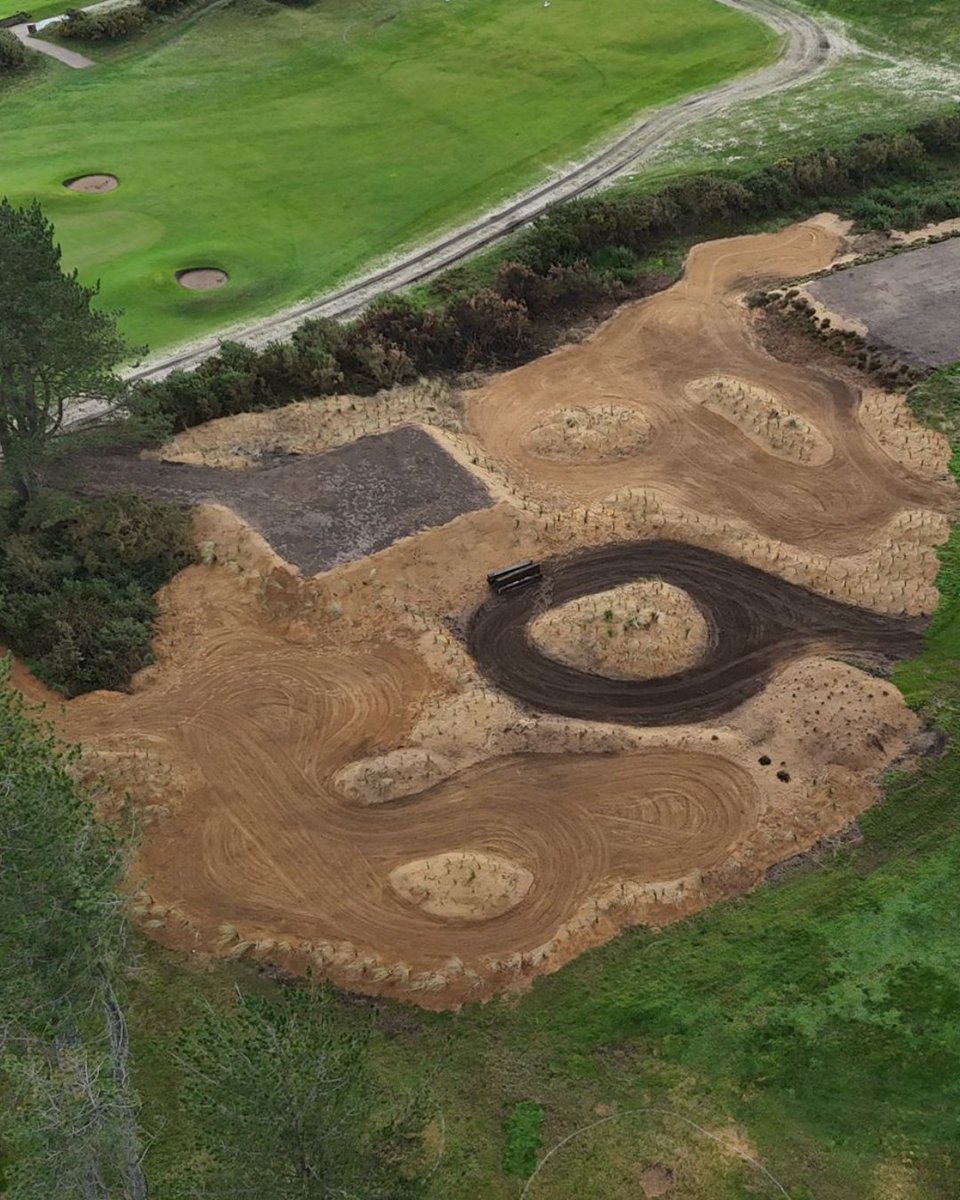 SandAGolfClub's tweet photo. A glimpse into the recent development of our new 4th tee complex.
Very excited to see the end result!
#redevelopments #agronomy #golf #linksgolf #golfcoast https://t.co/uFVeyfHflh