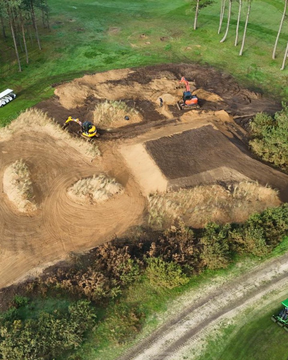SandAGolfClub's tweet photo. A glimpse into the recent development of our new 4th tee complex.
Very excited to see the end result!
#redevelopments #agronomy #golf #linksgolf #golfcoast https://t.co/uFVeyfHflh