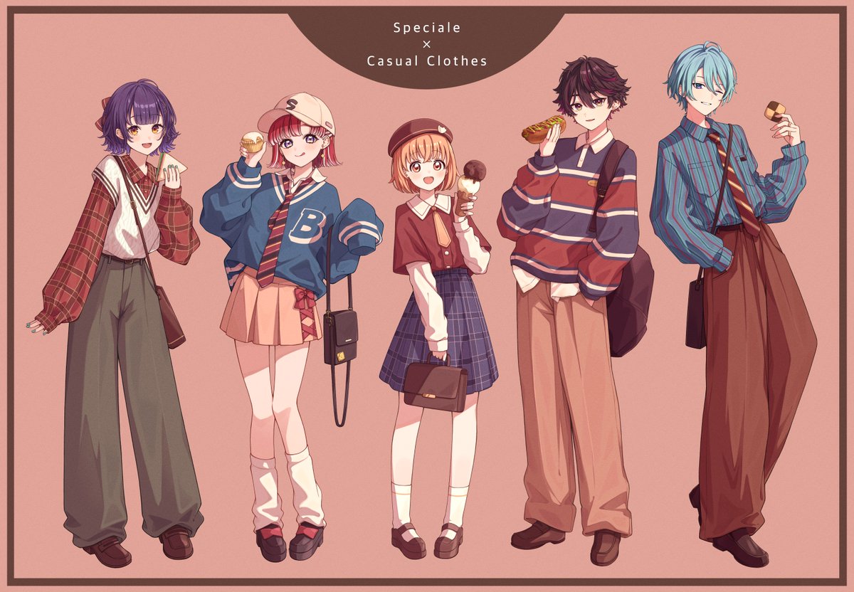 🍽️Speciale捏造私服🍽️ #すぺしゃー絵
