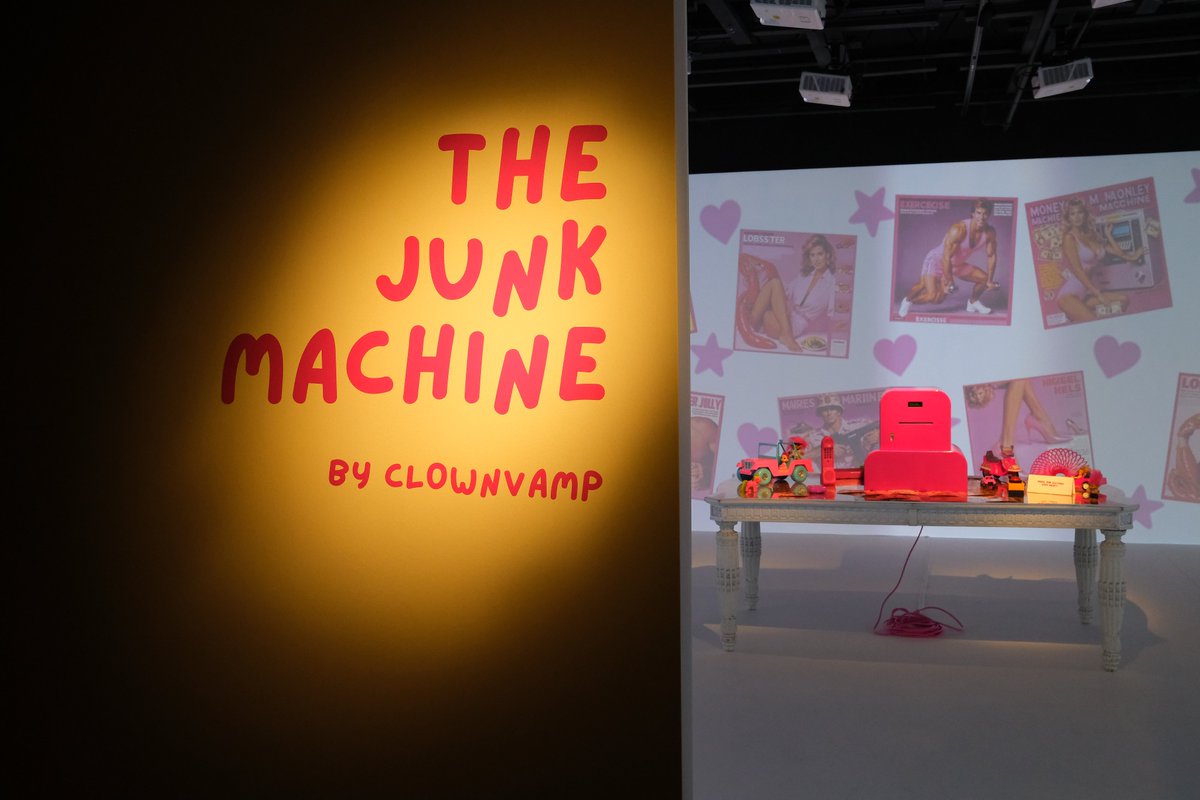 crazy to see it come to an end. what a wild year-long journey.

THE JUNK MACHINE at <a href="/madarts_space/">Mad Arts</a>

the final weekend

Thursday: 11 am-9 pm
Friday: 11 AM-10 PM
Saturday: 11 AM-10 PM
Sunday: 11 AM-9 PM