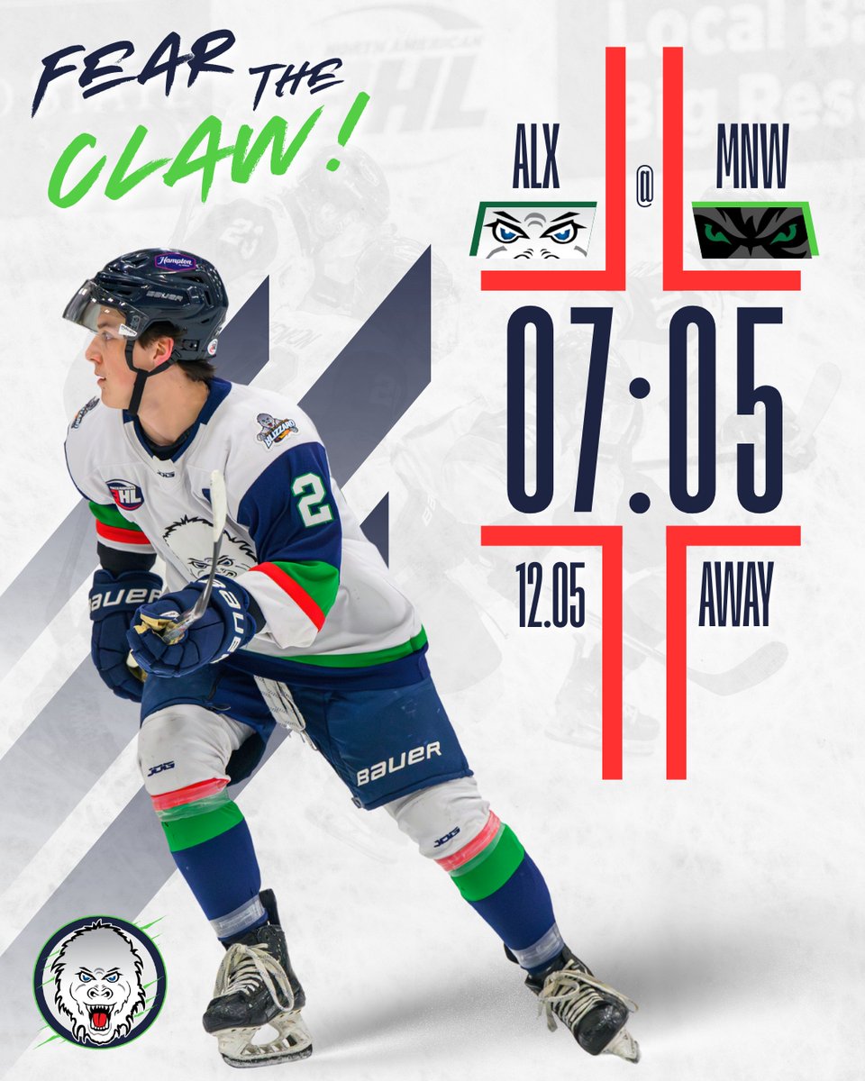 Blizzard take the road this weekend for a series with the Wilderness. Catch the action on NAtv!

📺 | nahltv.com/upcoming-event…
