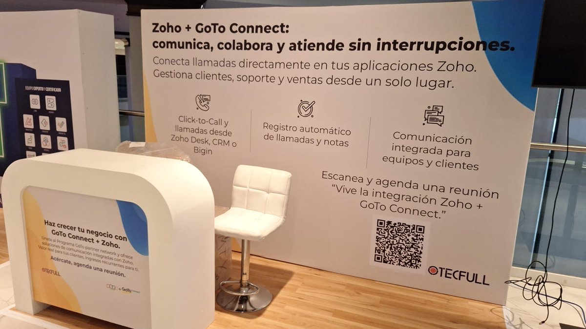 Tecfullmx's tweet photo. Tecfull estamos iniciando el primer día de Zoholics Mty 2025 #Zoholics2025 #Zoho #Tecfull https://t.co/s2NQ2Uyshw