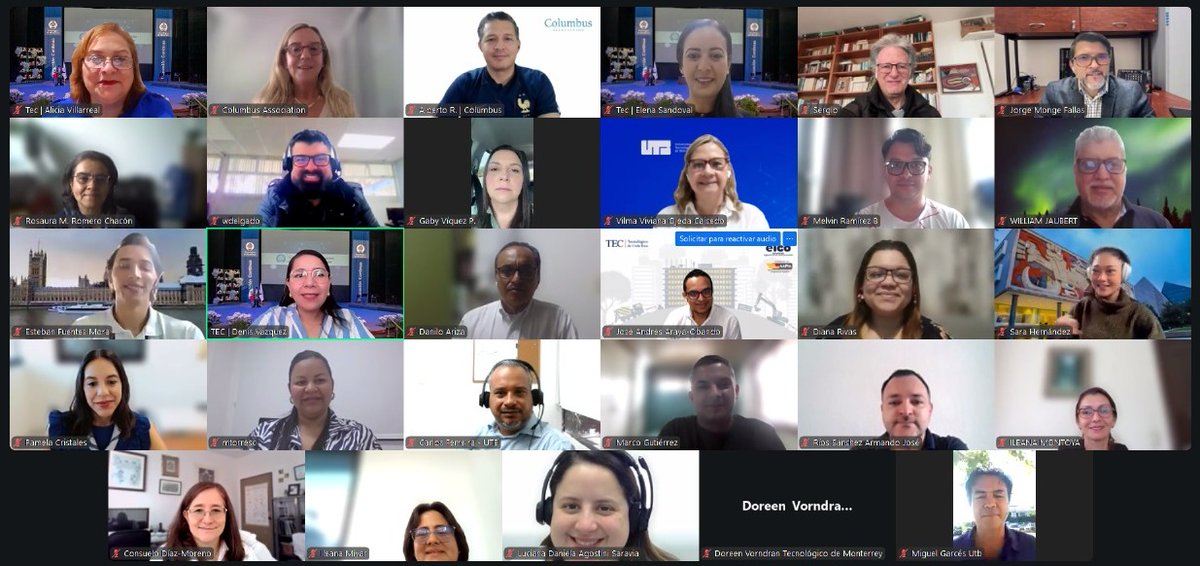 Columbus_1987's tweet photo. Finaliza la 2.ª edición del Programa IAG para la Enseñanza y Aprendizaje Activo. 🎓

Junto a nuestro aliado estratégico @TecdeMonterrey , reunimos a 28 docentes de 5 países de #LatAm para impulsar la innovación y fortalecer la #IntegridadAcadémica en la región. 🌎
🚀 https://t.co/fo0v5L4eu1