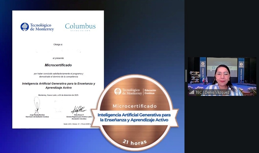 Columbus_1987's tweet photo. Finaliza la 2.ª edición del Programa IAG para la Enseñanza y Aprendizaje Activo. 🎓

Junto a nuestro aliado estratégico @TecdeMonterrey , reunimos a 28 docentes de 5 países de #LatAm para impulsar la innovación y fortalecer la #IntegridadAcadémica en la región. 🌎
🚀 https://t.co/fo0v5L4eu1