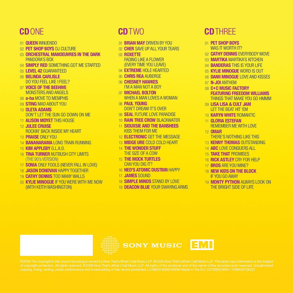 NOW That's What I Call Music tweet media