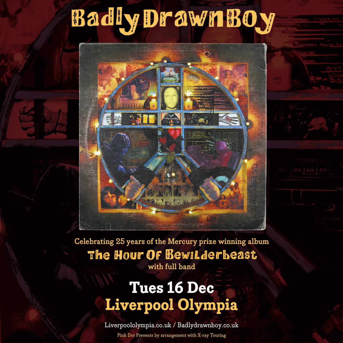 ✨Competition Time✨

🎟️ Win a pair of tickets to see Badly Drawn Boy at Olympia! 

👇 Full details below

✉️ Sign up to our mailing list here:
tinyurl.com/yuy5epah