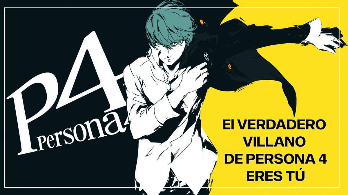 He hecho un vídeo de Persona 4.

youtu.be/wI8NmPm99GE?si…